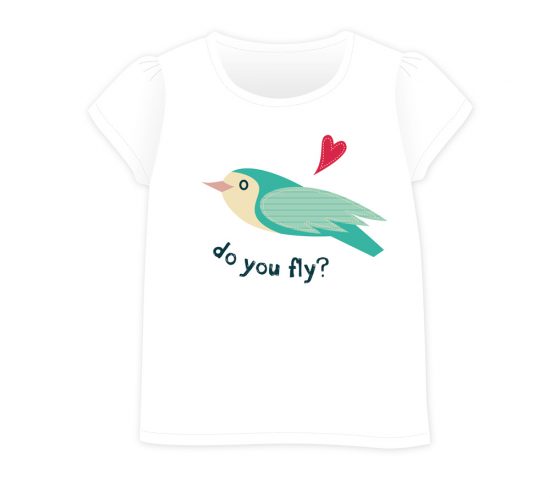 Birds&Lines Babies SS18 / TShirt / Positional3 W