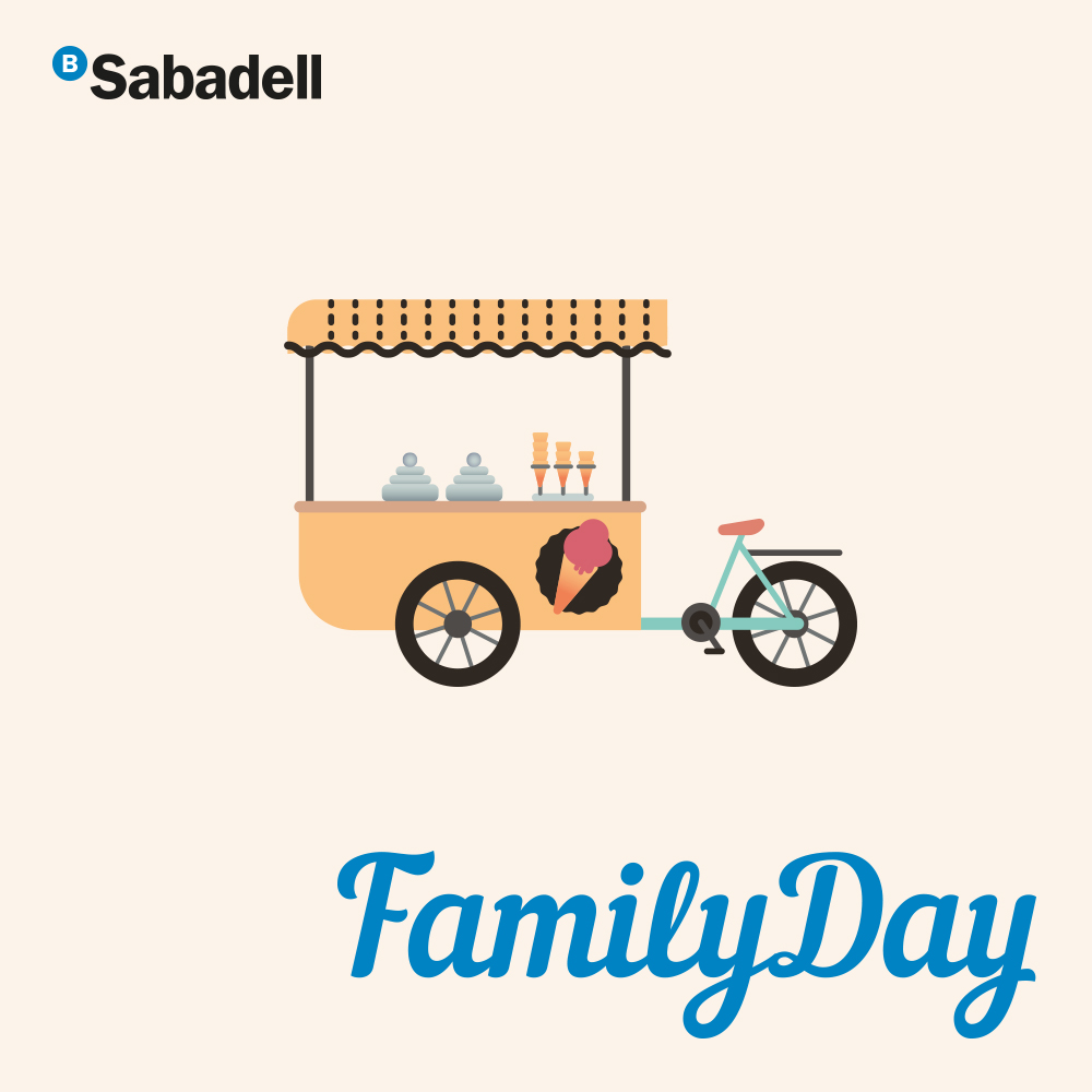 Family Day / Banc Sabadell / detall gelats