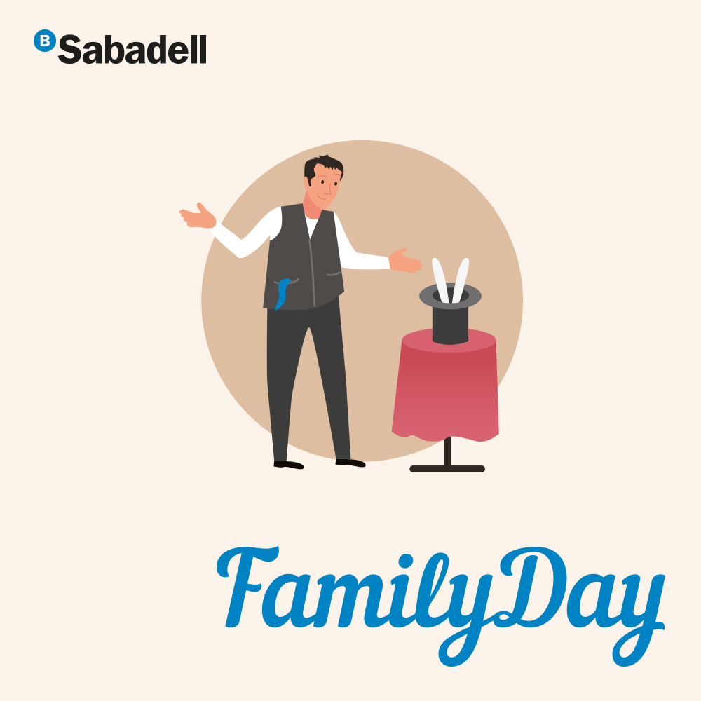 Family Day / Banc Sabadell / detall actuació mag