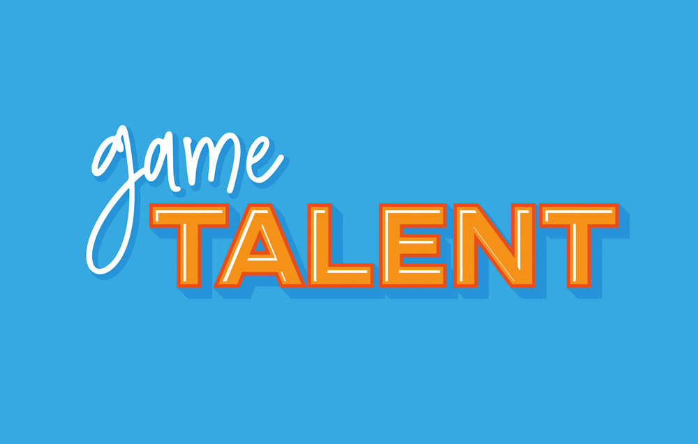 Game Talent - logo en negatiu